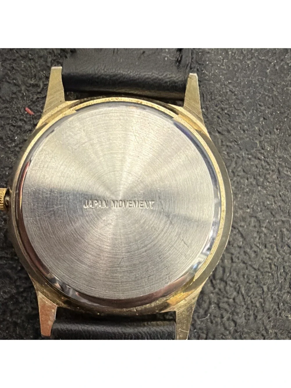Vintage Unisex Quartz Analog Campbells Soup,Dial Watch, Gold Case